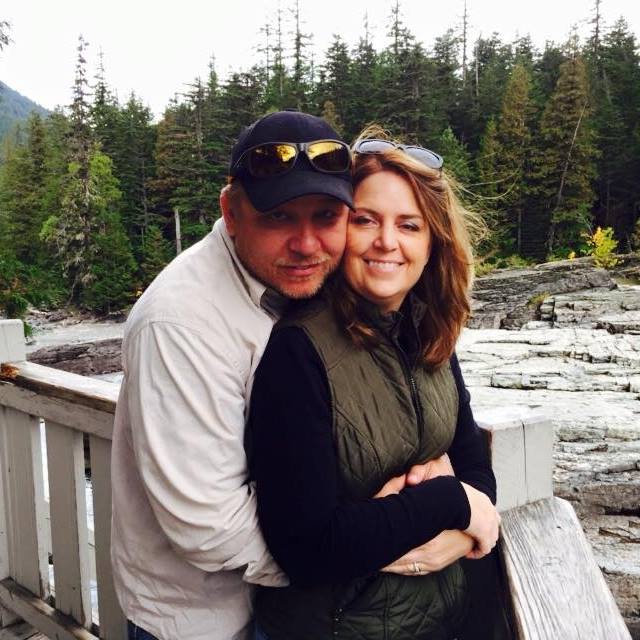 Tim Peterson and his wife